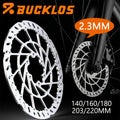 BUCKLOS 2.3MM E-Bike Brake Disc 220MM Electric Bicycle Rotor