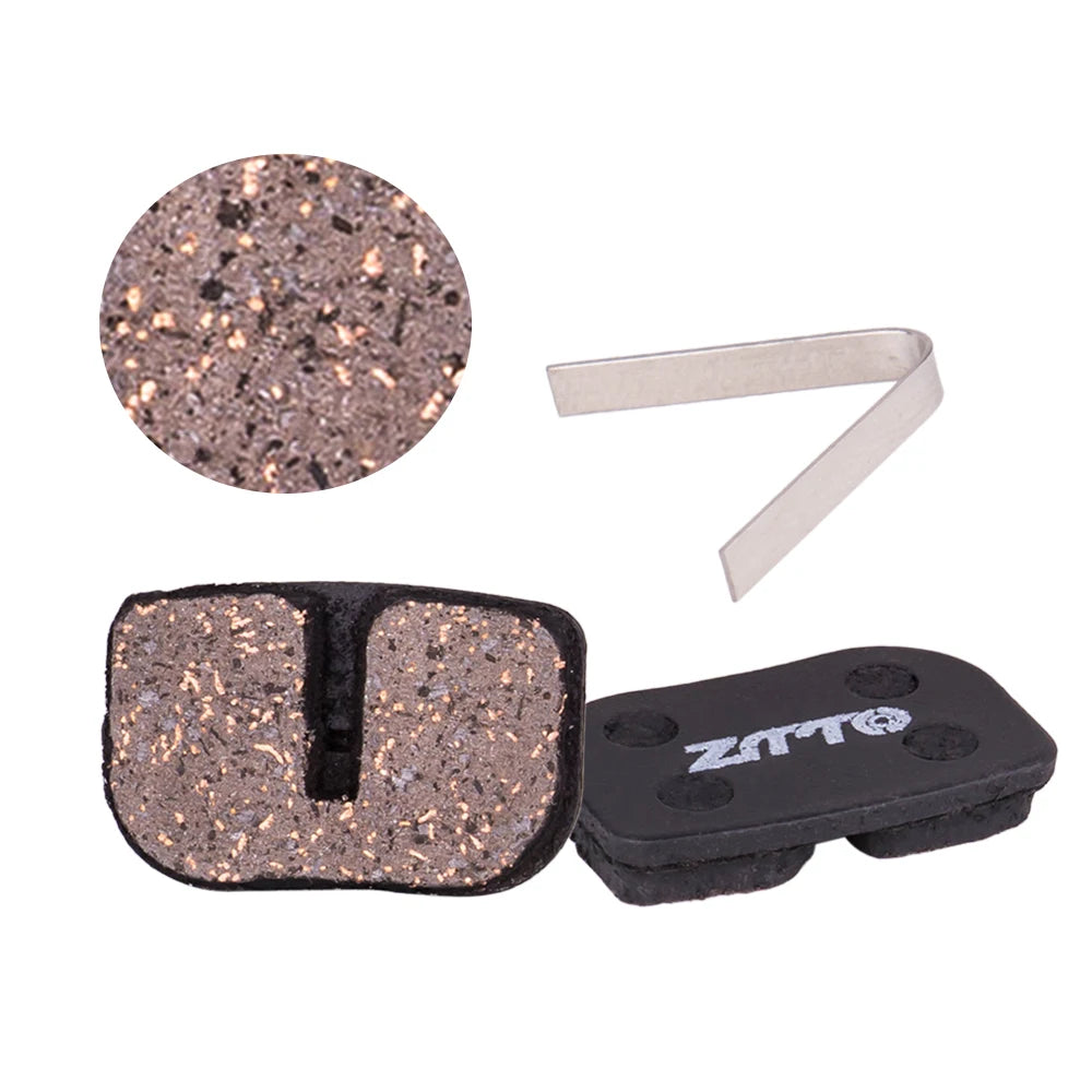 ZTTO 4Pairs MTB Semi Metal BIke Brake Pads Quiet Ceramic For