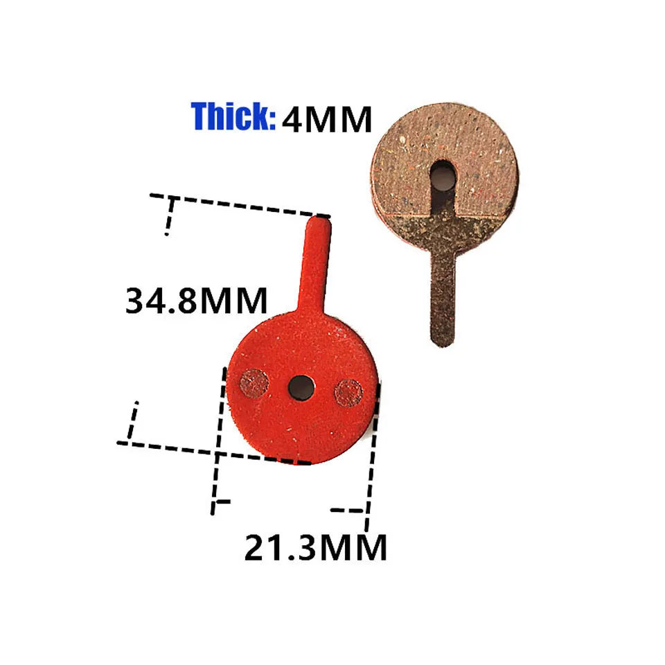 Bike Bicycle Ceramic Brake Disc Pads Replacement Compatible with Hayes Stroker RYDE Dyno Sport