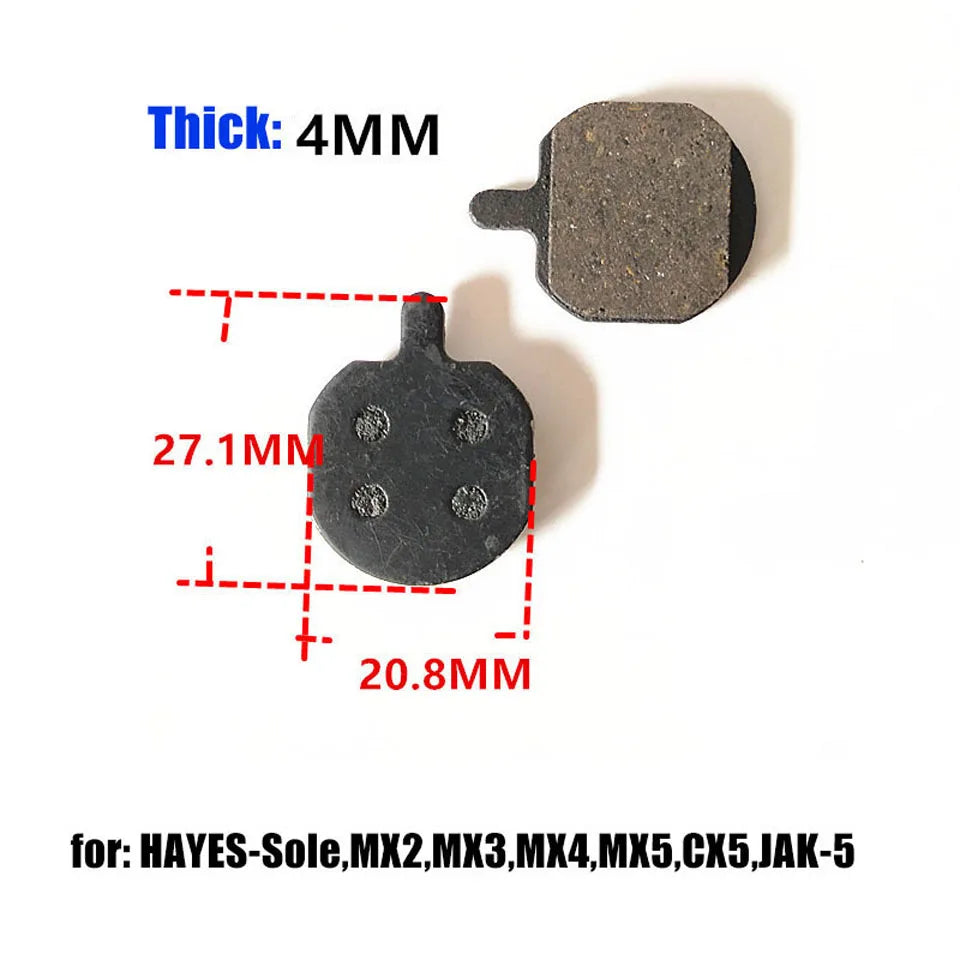 Bike Bicycle Ceramic Brake Disc Pads Replacement Compatible with Hayes Stroker RYDE Dyno Sport
