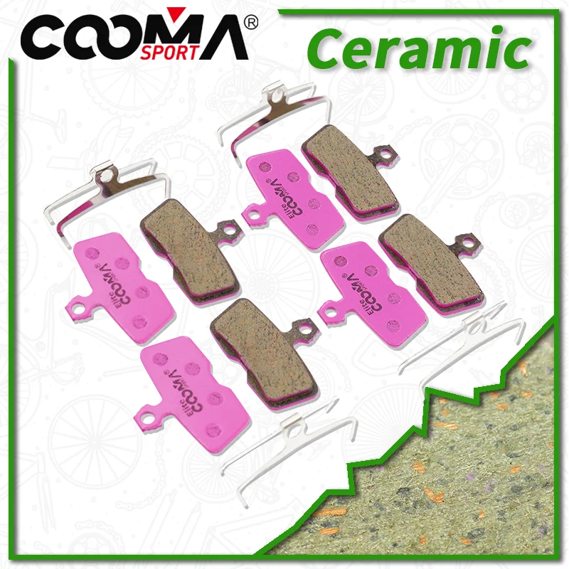 4 Pairs Ceramic Bicycle Disc Brake Pads for SRAM Motive DB8/