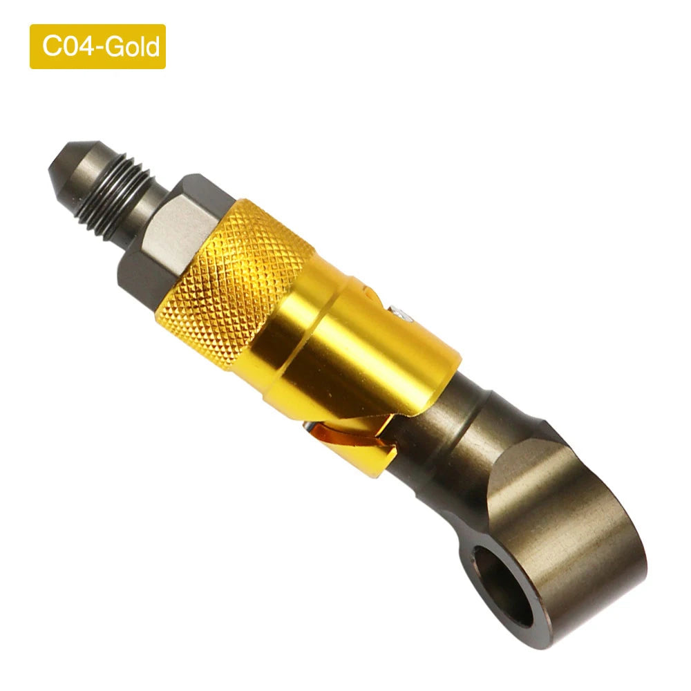 ZSDTRP Motorcycle AN3 Quick Release Brake Lines Front Brake Caliper Quick Removal Cover Brake Line Disassembly Replacement Guard