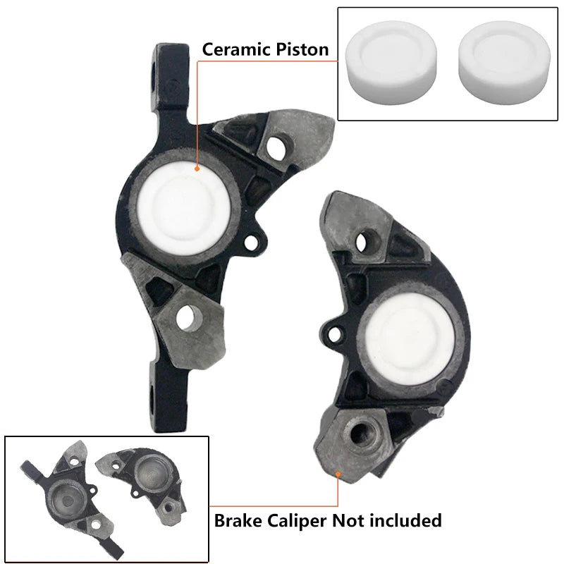 HEPPE Bike Hydraulic Brake Caliper Ceramic Piston MTB Road B