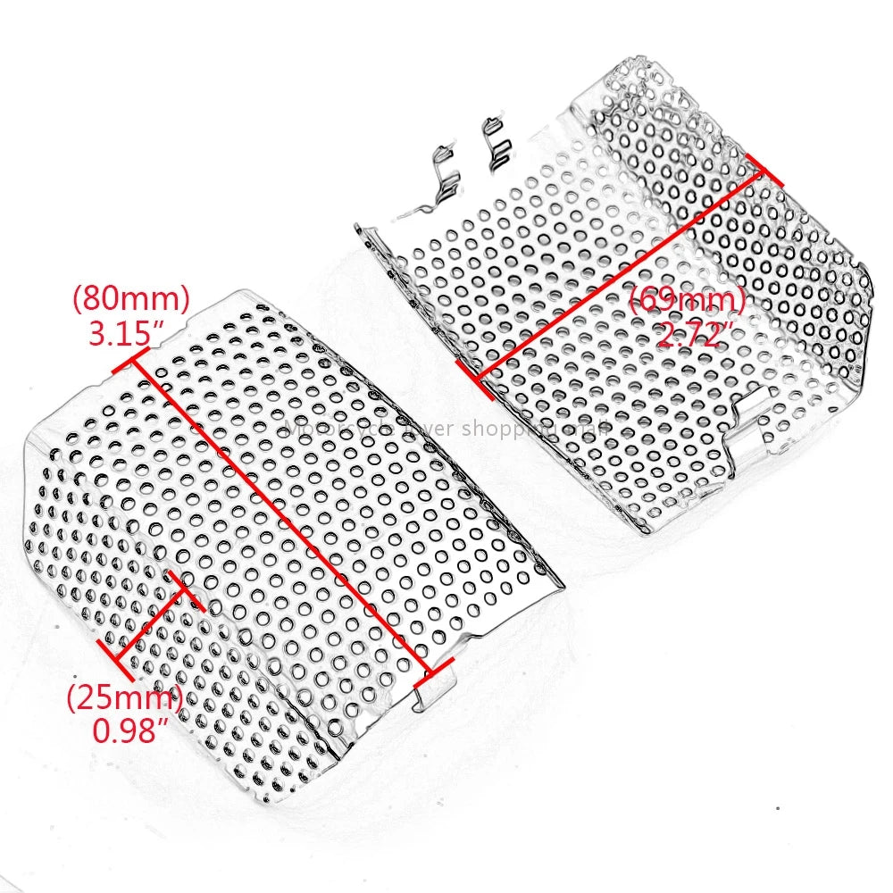 2Pcs Front Brake Caliper Cover Motorcycle Accessories For Ha