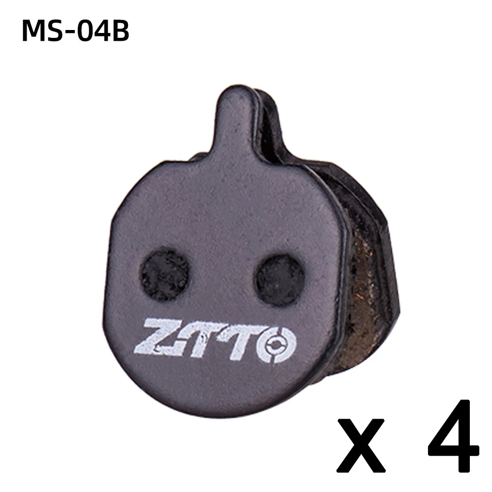 ZTTO 4Pairs MTB Semi Metal BIke Brake Pads Quiet Ceramic For Bicycle Disc Brake M8020 M6100 mt200 Guide Code E9 DB ER MT6 MT4