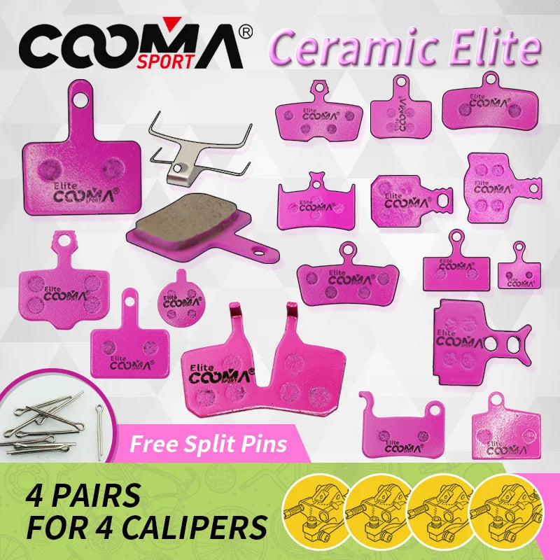 Ceramic Bicycle Brake Pads for SRAM Avid Shimano Magura Haye
