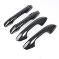 For Kia Rio 4 X-line 2017 2018 2019 2020 ABS Chrome Carbon Fiber Door Handle Cover Trims Car Decoration Styling Accessories