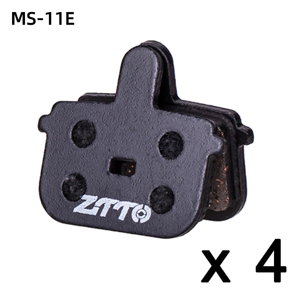 ZTTO 4Pairs MTB Semi Metal BIke Brake Pads Quiet Ceramic For Bicycle Disc Brake M8020 M6100 mt200 Guide Code E9 DB ER MT6 MT4