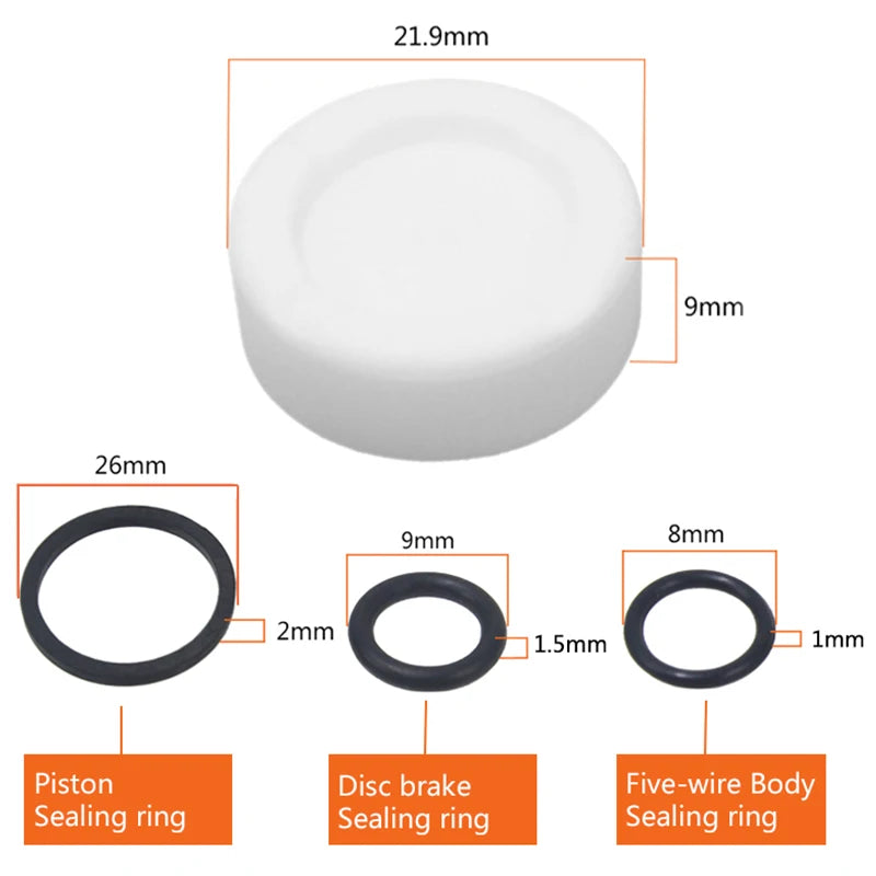 HEPPE Bike Hydraulic Brake Caliper Ceramic Piston MTB Road B