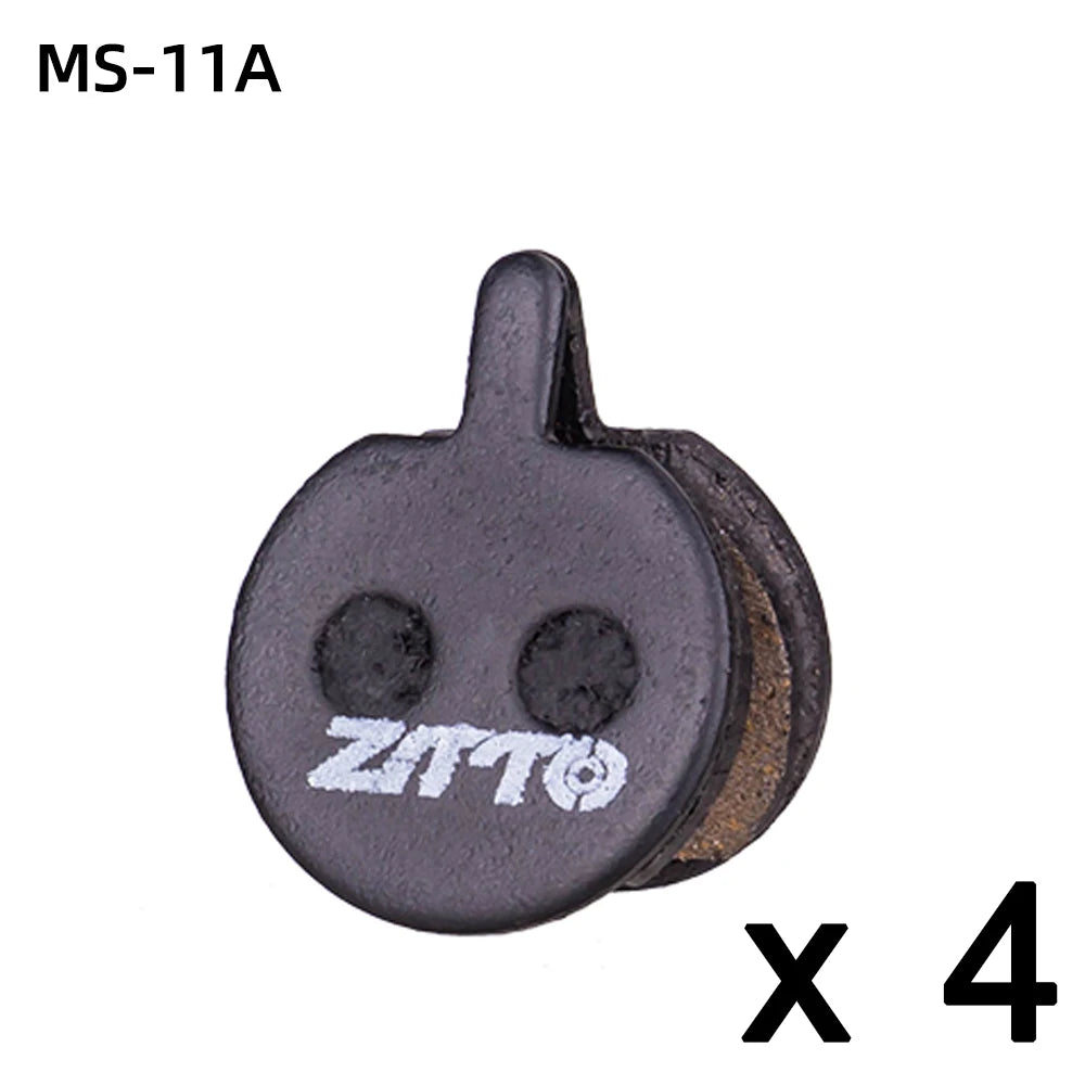 ZTTO 4Pairs MTB Semi Metal BIke Brake Pads Quiet Ceramic For Bicycle Disc Brake M8020 M6100 mt200 Guide Code E9 DB ER MT6 MT4
