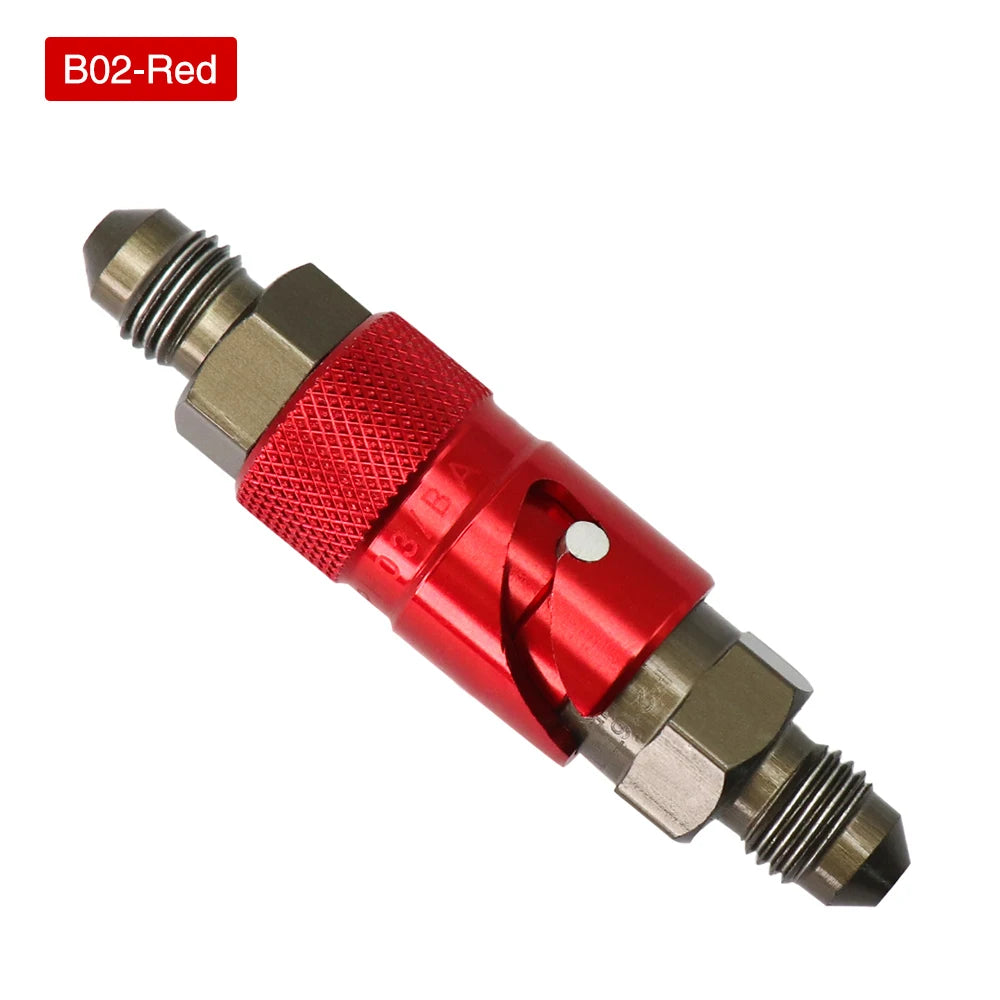 ZSDTRP Motorcycle AN3 Quick Release Brake Lines Front Brake Caliper Quick Removal Cover Brake Line Disassembly Replacement Guard
