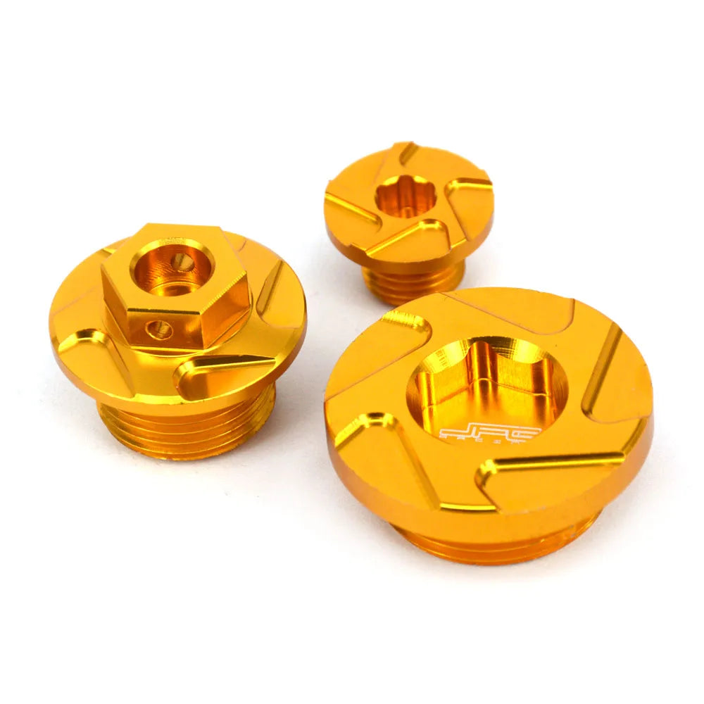 CNC Engine Timing Plugs Oil Filter Plug Cap For Suzuki RMZ250 2007-2019 RMZ450 2005-2019 RMX450Z 2010-2019 RMZ 250 450 450Z