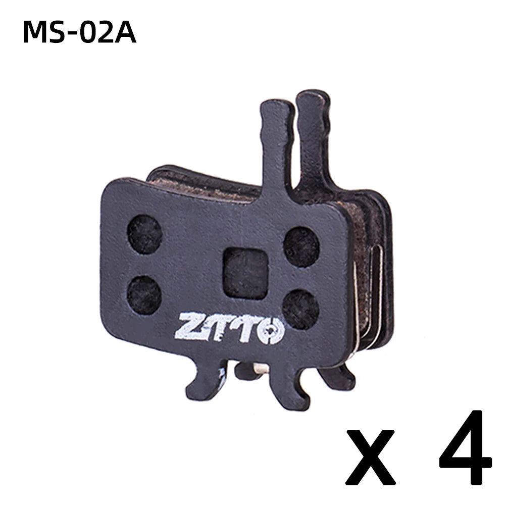 ZTTO 4Pairs MTB Semi Metal BIke Brake Pads Quiet Ceramic For Bicycle Disc Brake M8020 M6100 mt200 Guide Code E9 DB ER MT6 MT4