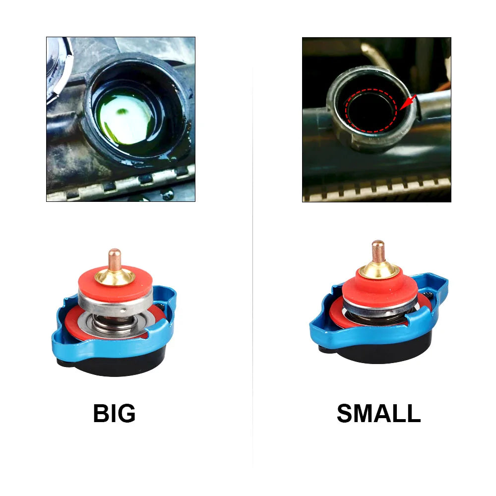 For Motorcycles Car Racing Radiator Cap Tank Cover Head Ther