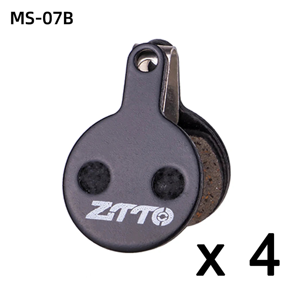 ZTTO 4Pairs MTB Semi Metal BIke Brake Pads Quiet Ceramic For Bicycle Disc Brake M8020 M6100 mt200 Guide Code E9 DB ER MT6 MT4