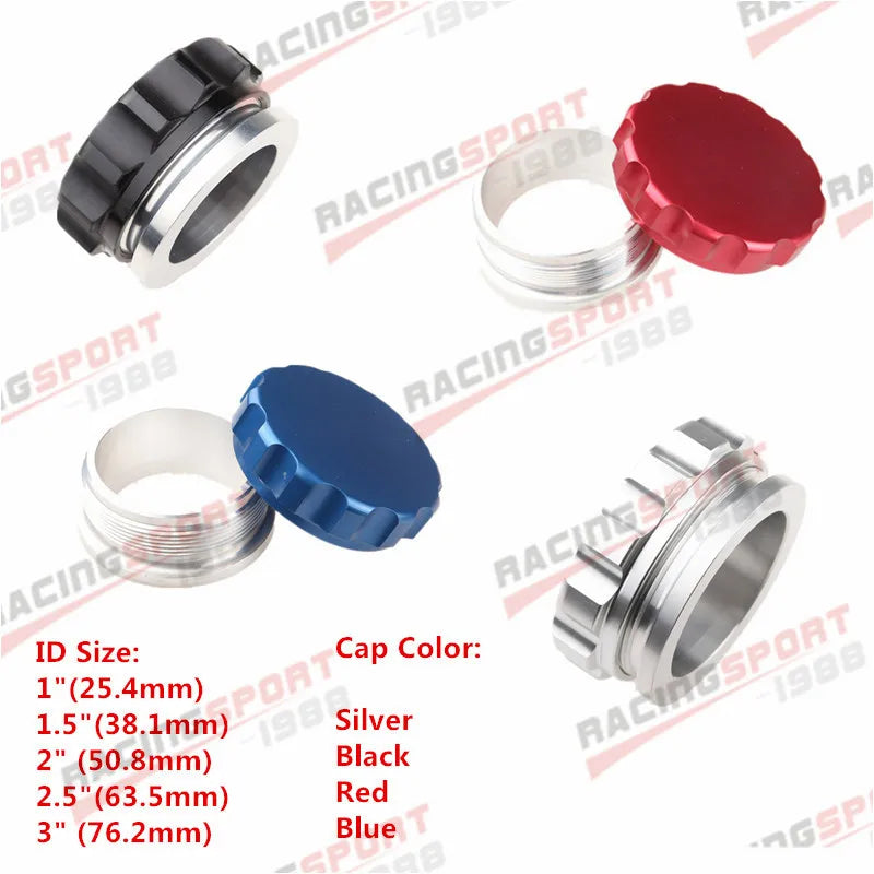 1 1.5 2 2.5 3 Aluminium Alloy Weld On Filler Neck And Cap Oi