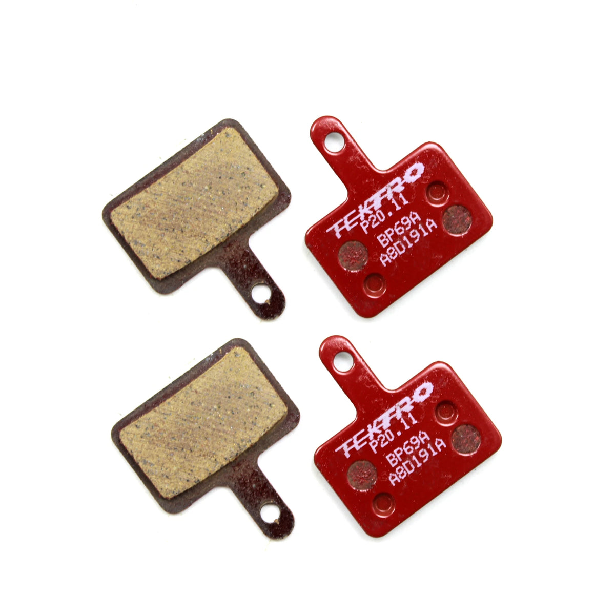 TEKTRO-Disc Brake Pads for Bike P20.11 High Performance Metal Ceramic Composite Material