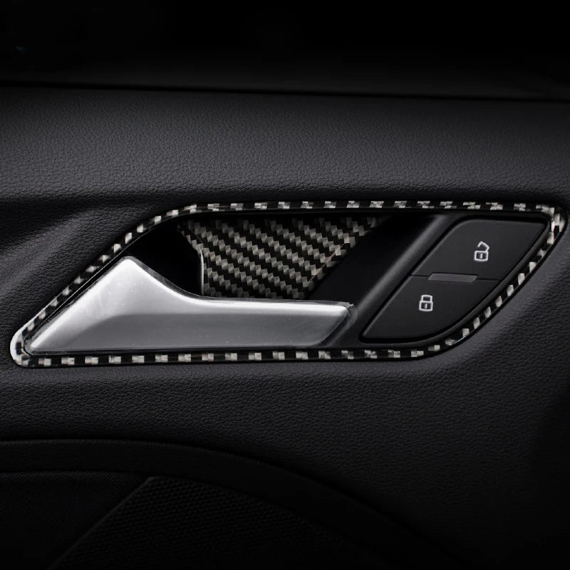 Carbon Fiber For Audi A3 8V S3 Car Interior Gearshift Air Co