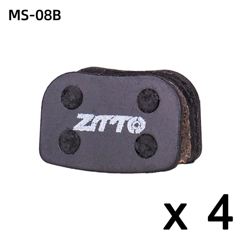 ZTTO 4Pairs MTB Semi Metal BIke Brake Pads Quiet Ceramic For Bicycle Disc Brake M8020 M6100 mt200 Guide Code E9 DB ER MT6 MT4