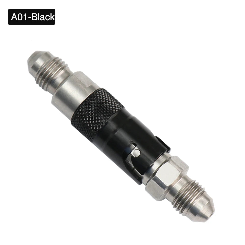 ZSDTRP Motorcycle AN3 Quick Release Brake Lines Front Brake Caliper Quick Removal Cover Brake Line Disassembly Replacement Guard