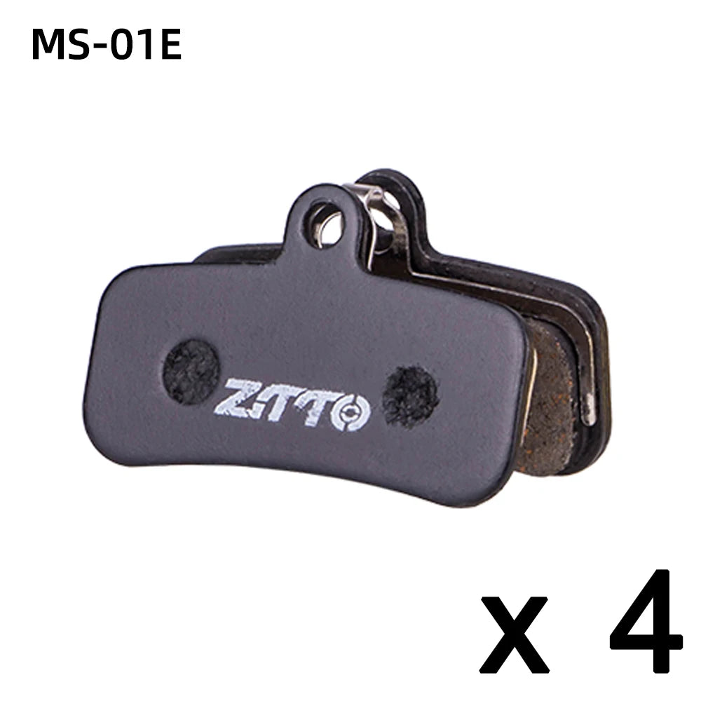 ZTTO 4Pairs MTB Semi Metal BIke Brake Pads Quiet Ceramic For Bicycle Disc Brake M8020 M6100 mt200 Guide Code E9 DB ER MT6 MT4