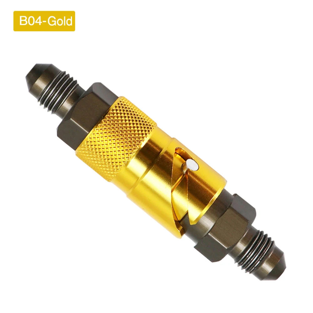 ZSDTRP Motorcycle AN3 Quick Release Brake Lines Front Brake Caliper Quick Removal Cover Brake Line Disassembly Replacement Guard