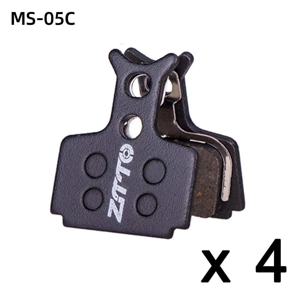 ZTTO 4Pairs MTB Semi Metal BIke Brake Pads Quiet Ceramic For Bicycle Disc Brake M8020 M6100 mt200 Guide Code E9 DB ER MT6 MT4