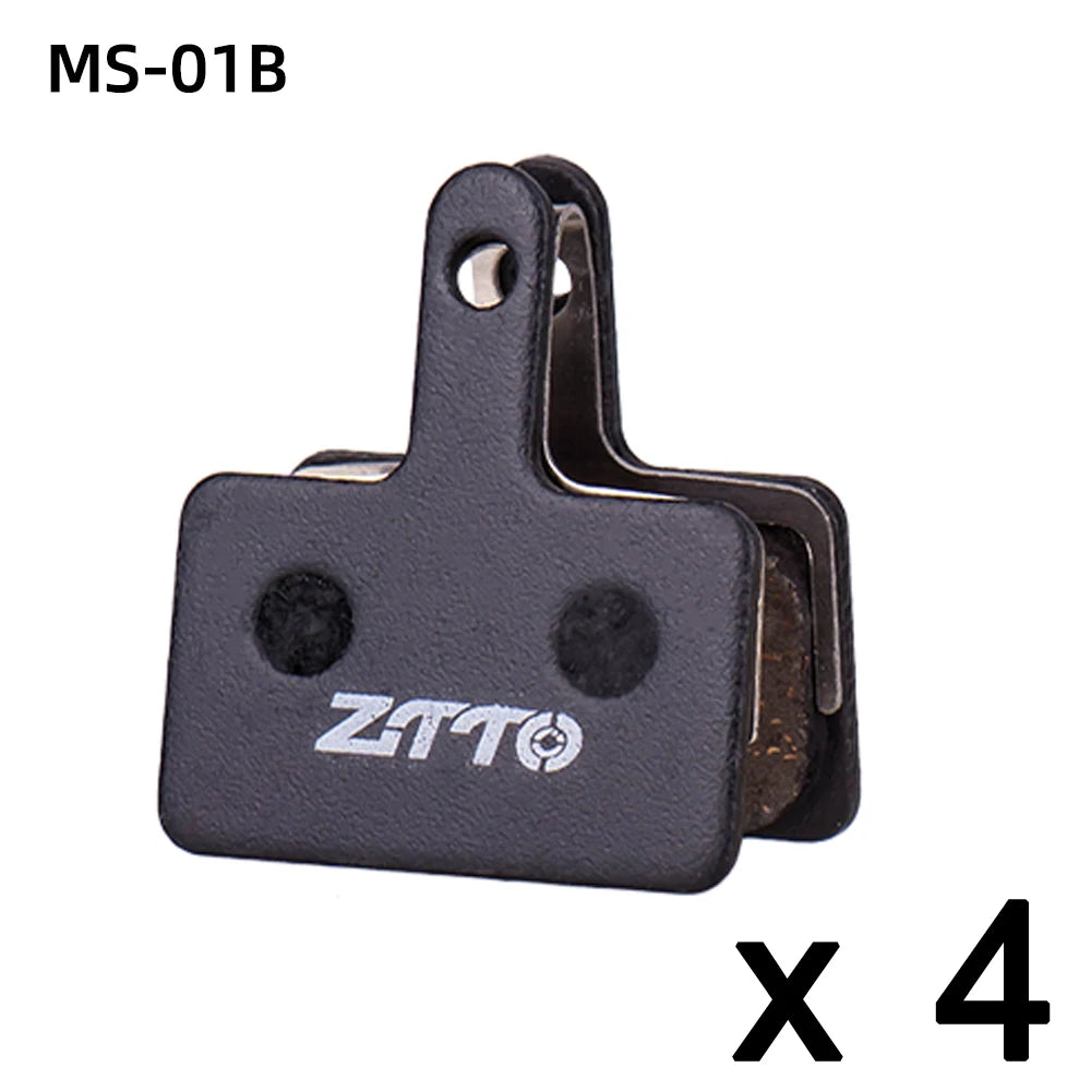 ZTTO 4Pairs MTB Semi Metal BIke Brake Pads Quiet Ceramic For Bicycle Disc Brake M8020 M6100 mt200 Guide Code E9 DB ER MT6 MT4