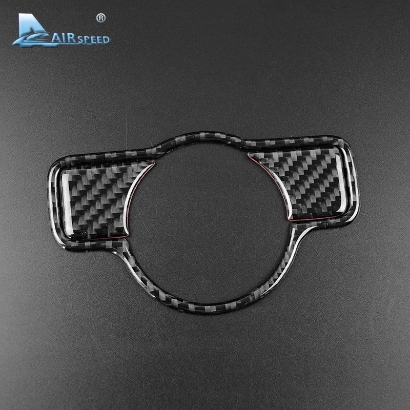 Airspeed Carbon Fiber Headlight Switch Stickers For Mercedes