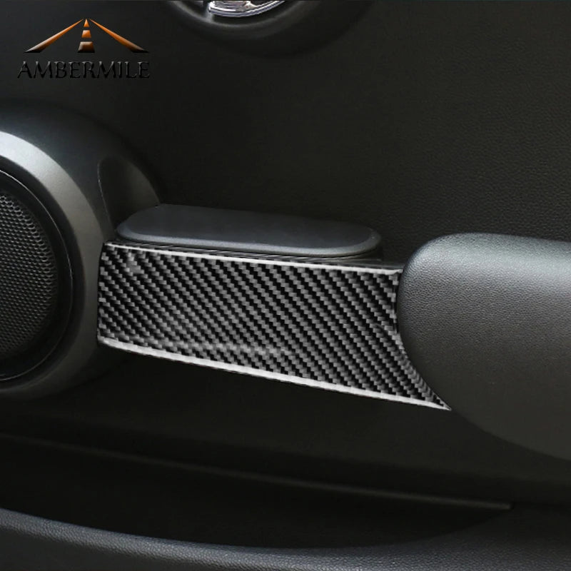 AMBERMILE 2PCS for Mini Cooper F56 JCW Accessories Car Inter