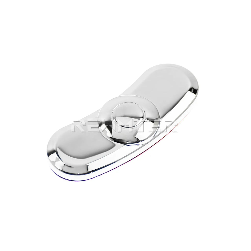 Motorcycle Chrome Brake Caliper Insert Sticker Front Rear Co