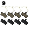 PCycling 4 Pairs (8pcs) Semi-Metallic Disc Brake Pads for Av