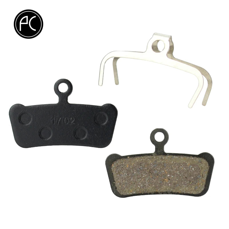 PCycling 4 Pairs (8pcs) Semi-Metallic Disc Brake Pads for SR