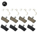 PCycling 4 Pairs (8pcs) Semi-Metallic Disc Brake Pads for SR
