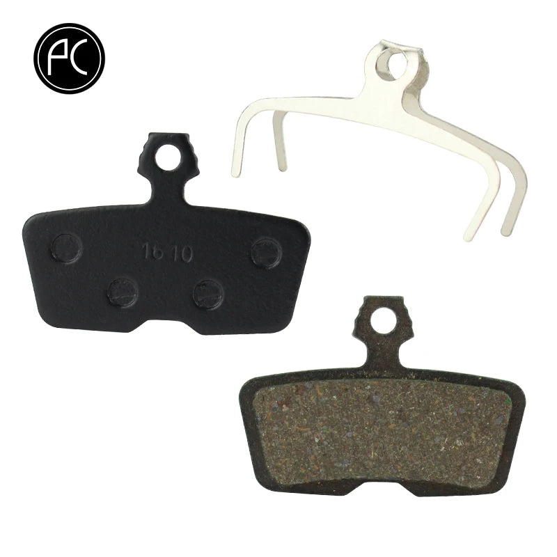 PCycling 4 Pairs (8pcs) Semi-Metallic Disc Brake Pads for Av