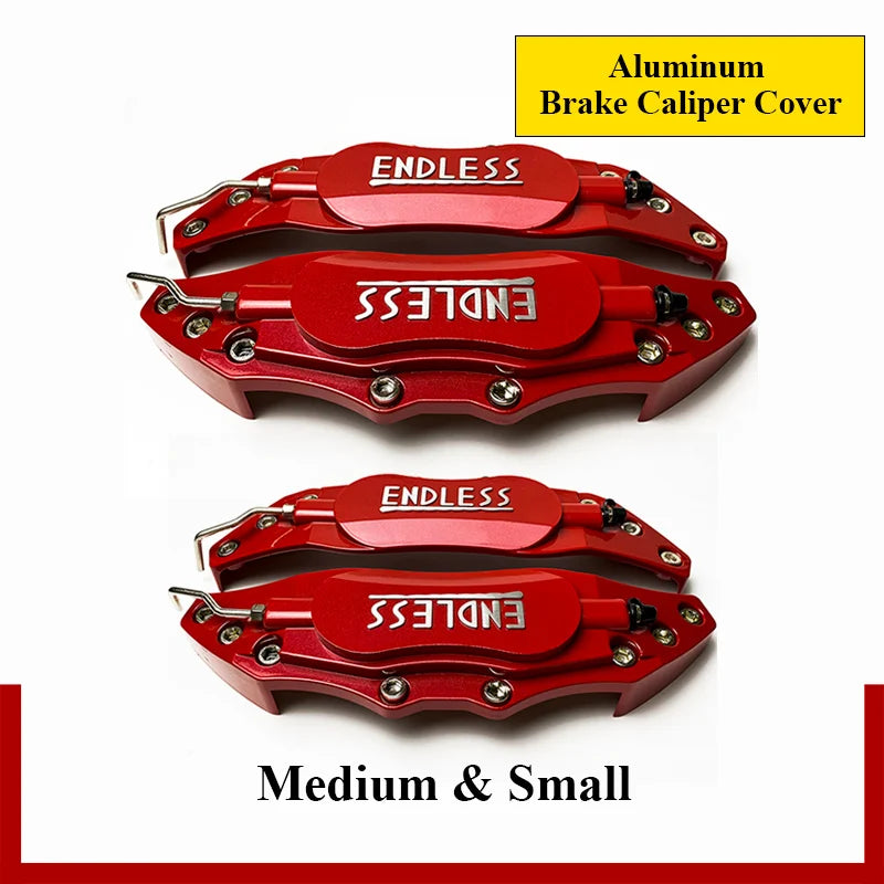 4PCS/2Pcs ENDLESS Aluminum Brake Caliper Covers Front Rear B