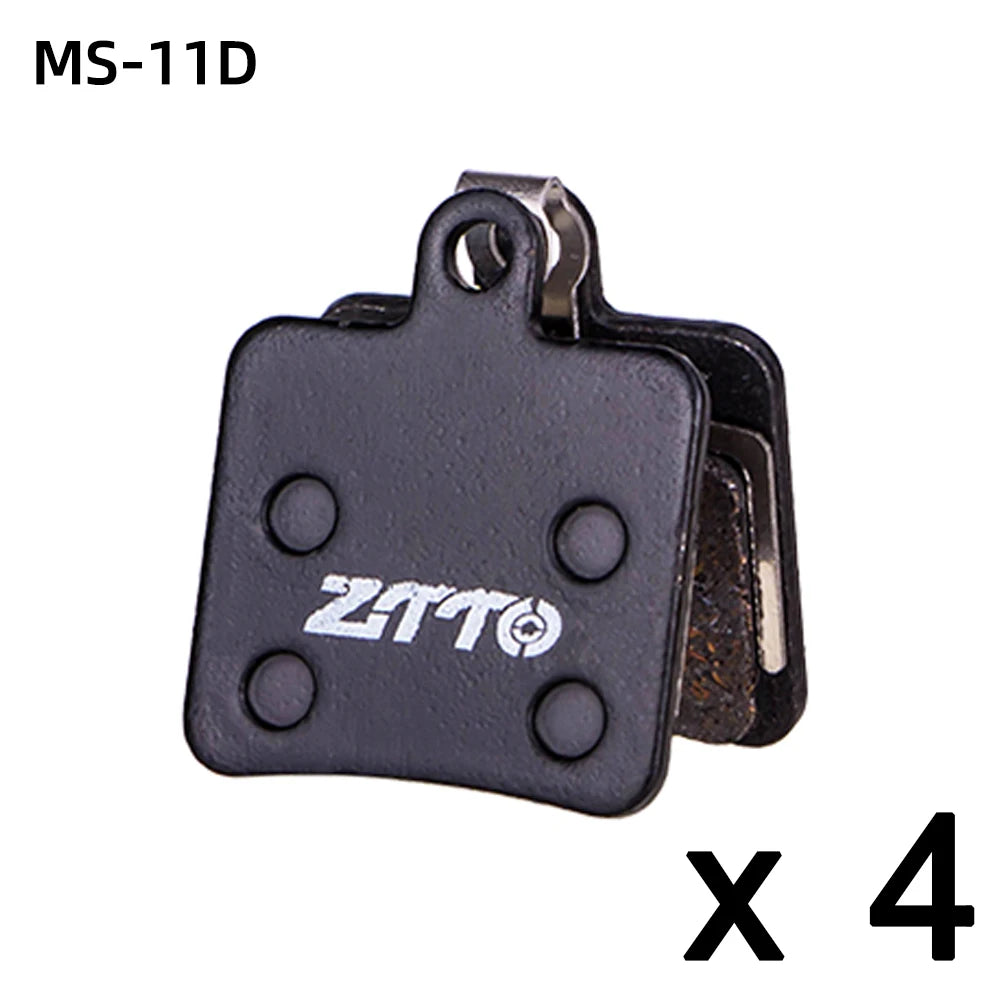 ZTTO 4Pairs MTB Semi Metal BIke Brake Pads Quiet Ceramic For Bicycle Disc Brake M8020 M6100 mt200 Guide Code E9 DB ER MT6 MT4