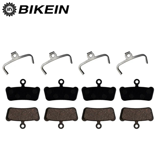 BIKEIN 4 Pairs Resin/ceramic/all metal Bike Disc Brake Pads For SRAM Guide RSC/RS/R Avid XO E7 E9 Trail MTB Hydraulic Brake Pad