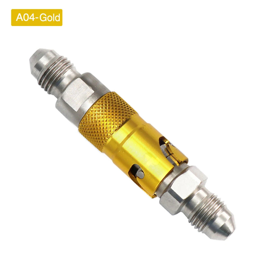 ZSDTRP Motorcycle AN3 Quick Release Brake Lines Front Brake Caliper Quick Removal Cover Brake Line Disassembly Replacement Guard