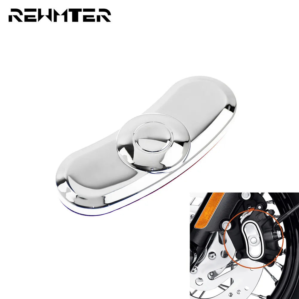 Motorcycle Chrome Brake Caliper Insert Sticker Front Rear Co