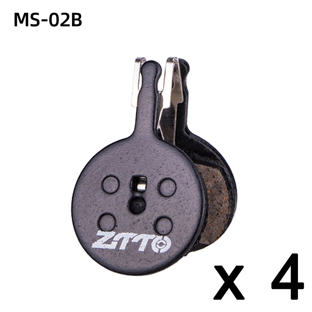 ZTTO 4Pairs MTB Semi Metal BIke Brake Pads Quiet Ceramic For Bicycle Disc Brake M8020 M6100 mt200 Guide Code E9 DB ER MT6 MT4