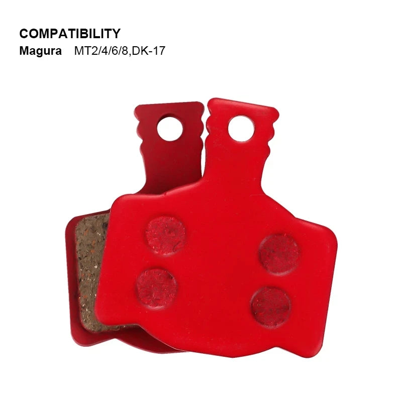 BIKEIN 4 Pairs Resin/Ceramic/Full Metal Bicycle Disc Brake P