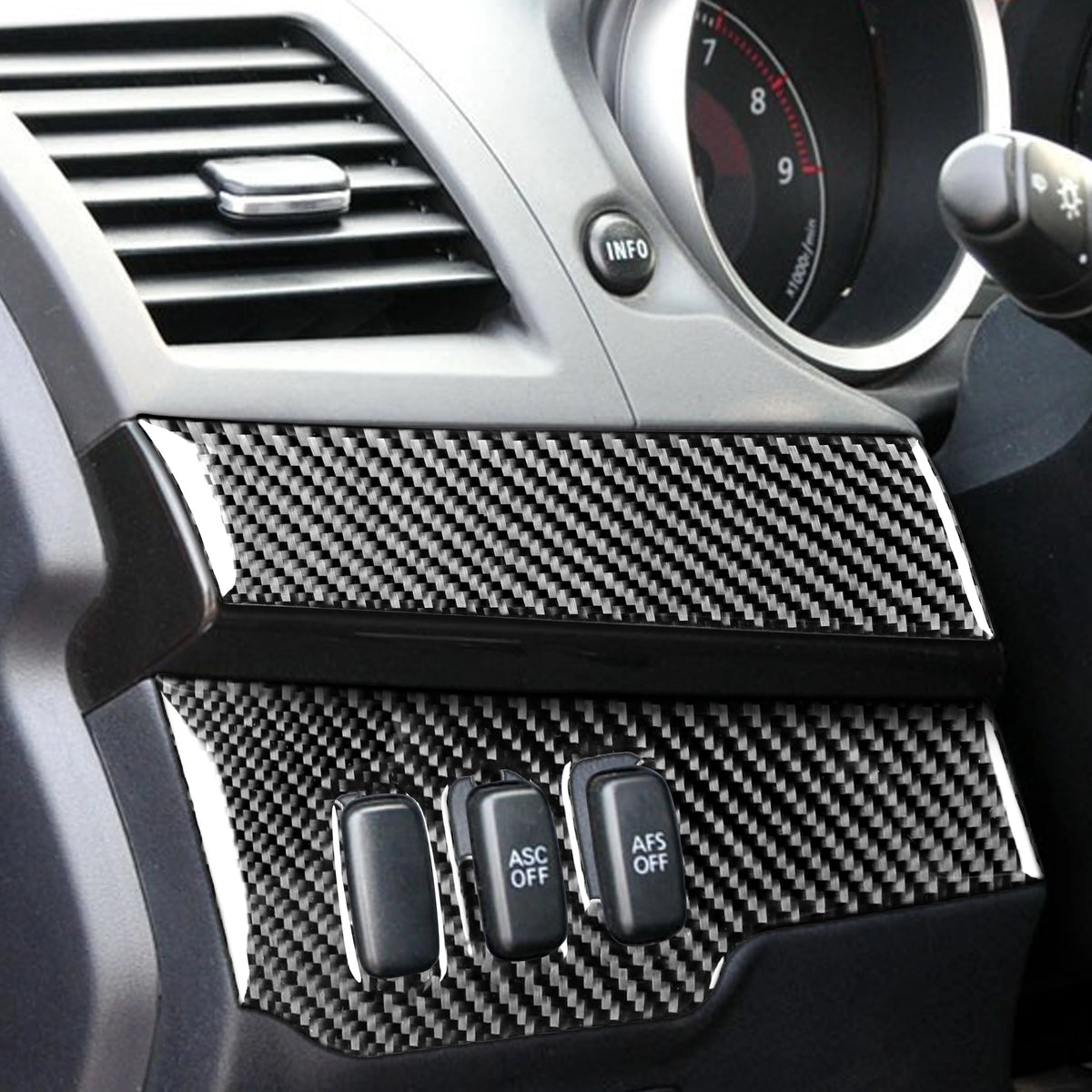 For Mitsubishi Lancer EVO X MR 2008-2015 Carbon Interior Tri