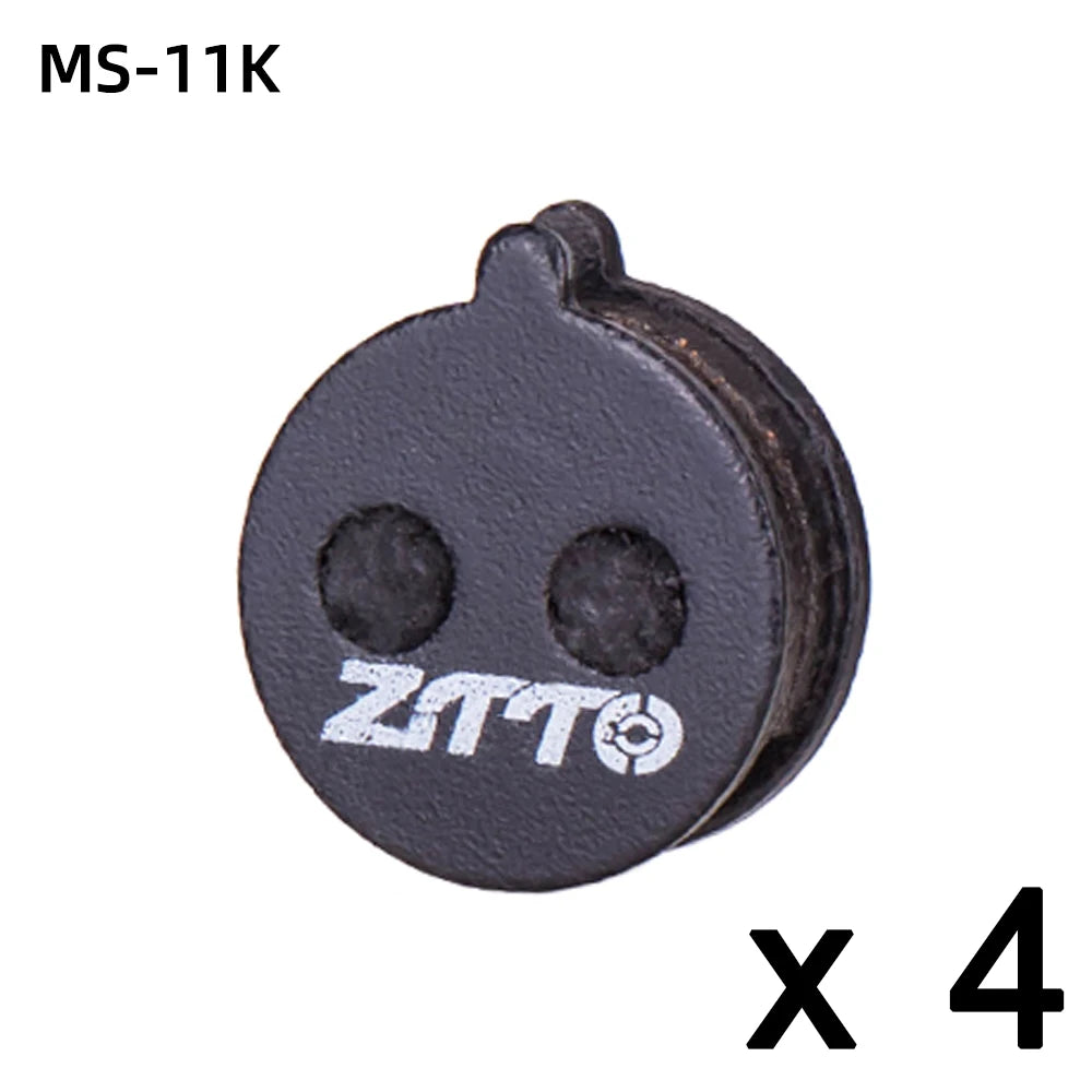 ZTTO 4Pairs MTB Semi Metal BIke Brake Pads Quiet Ceramic For Bicycle Disc Brake M8020 M6100 mt200 Guide Code E9 DB ER MT6 MT4