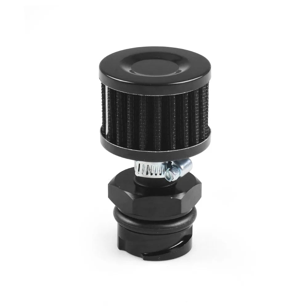Billet Valve Cover Oil Cap Breather Fitting With Filter for 