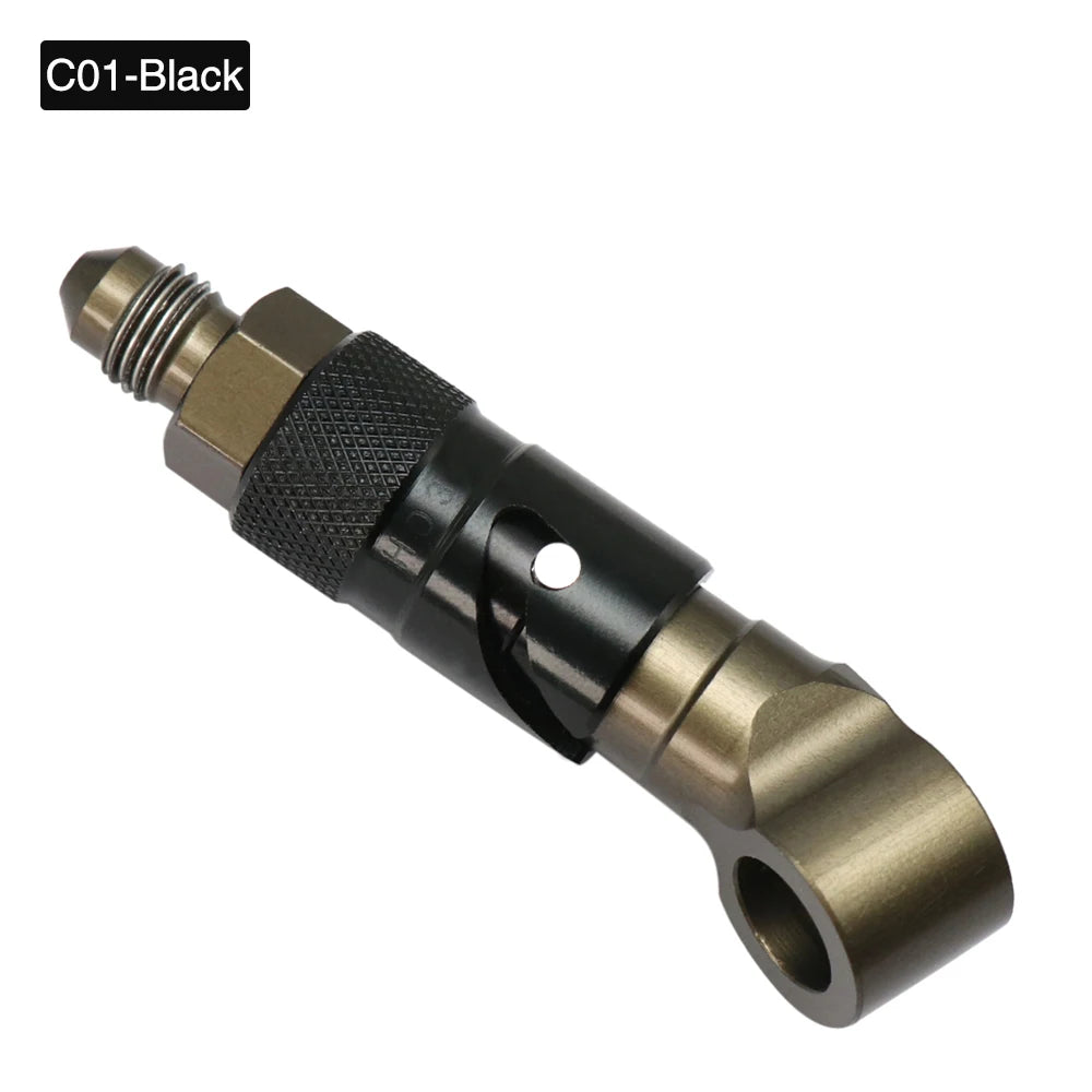 ZSDTRP Motorcycle AN3 Quick Release Brake Lines Front Brake Caliper Quick Removal Cover Brake Line Disassembly Replacement Guard