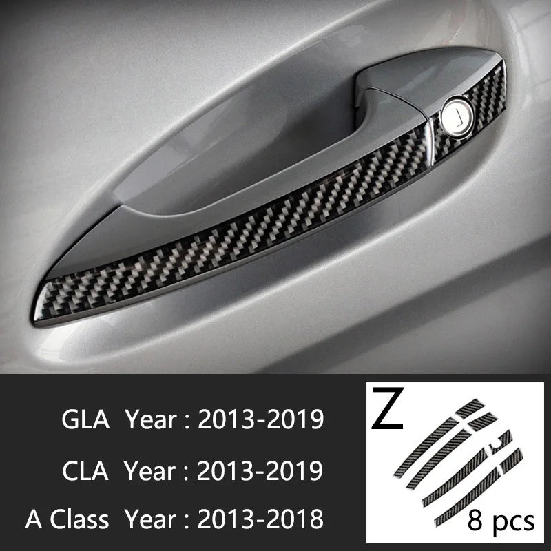 For Mercedes Benz A Class W176 GLA X156 CLA Accessories Car Interior Air Conditioning CD Console Panel Cover Trim Car Styling