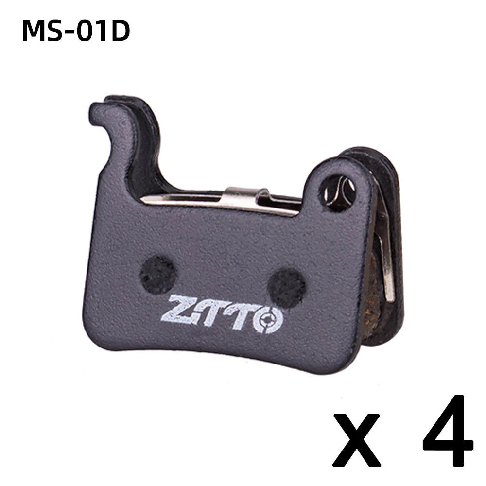 ZTTO 4Pairs MTB Semi Metal BIke Brake Pads Quiet Ceramic For Bicycle Disc Brake M8020 M6100 mt200 Guide Code E9 DB ER MT6 MT4