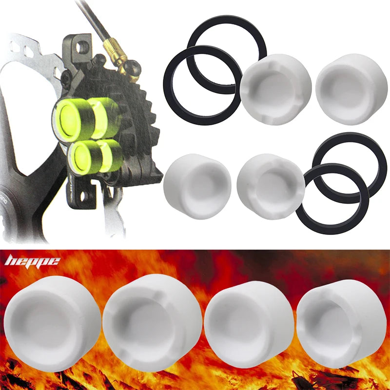 HEPPE Bike Brake Ceramics Piston for SHIMANO M640 M810 M6120