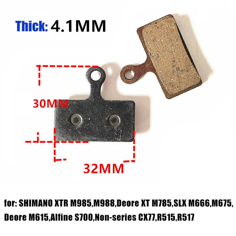 Bike Bicycle Ceramic Brake Disc Pads Replacement Compatible with Hayes Stroker RYDE Dyno Sport